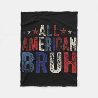 7月の全米ブラッシュ4th Boys Patriotic Usa W フリースブランケット