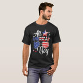 7月の全米ボーイズキッズサングラスの4th tシャツ (正面フル)