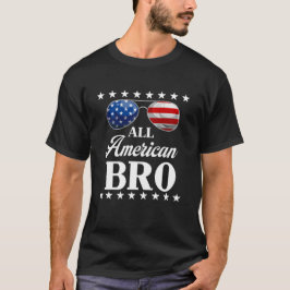 7月の全米Bro 4thマッチングサングラス Tシャツ