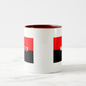 7月の動きのマグの第26 ツートーンマグカップ (中央)