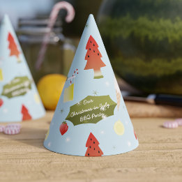 7月の可愛いクリスマス夏BBQパーティー帽子 パーティーハット