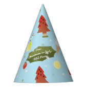 7月の可愛いクリスマス夏BBQパーティー帽子 パーティーハット (正面)