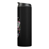 7月の夏にクリスマスが大好きな女の子 タンブラー (回転右)