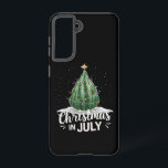 7月の夏にスイカのクリスマスツリーのクリスマス SAMSUNG GALAXY S21ケース<br><div class="desc">7月の夏休みのスイカのクリスマスツリー</div>