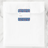 7月の夏の4th愛国的なポプシクルギフトラベル スクエアシール (バッグ)