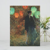 7月の夜(Childe Hasssam) カード (スタンド正面)