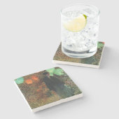 7月の夜(Childe Hasssam) ストーンコースター (横)