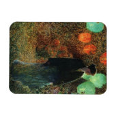 7月の夜(Childe Hasssam) マグネット (横)