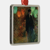 7月の夜(Childe Hasssam) メタルオーナメント (右)