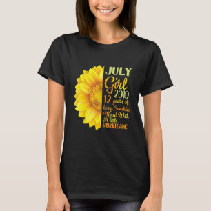 7月の女の子2010 12年の日差しの混合A Tシャツ