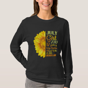7月の女の子2010 12年の日差しの混合A Tシャツ