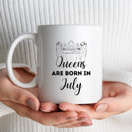 7月の女王様 誕生日ギフトマグカップ 女性向け コーヒーマグカップ