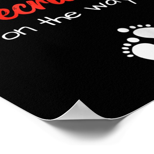 7月の妊娠シャツLil'のFirecrckerのWa ポスター (角)