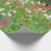 7月の山の野生の花 ラッピングペーパー (角)