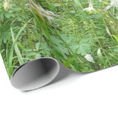 7月の山の野生の花 ラッピングペーパー (ロールコーナー)
