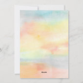 7月の幸せなクリスマス シーズンカード (裏面)