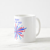 7月の幸せな4日コーヒーマグ コーヒーマグカップ (正面右)