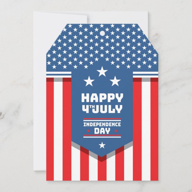 7月の幸せな4thアメリカの独立記念日 (正面)