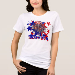 7月の幸せな4thスターズシャツ – トライブレンドTシャツ