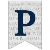 7月の幸せな4thバンティンバナー バンティングフラッグ (第3の旗)