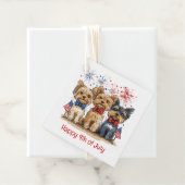 7月の幸せな4thヨークシャーテリアドッグス フェイバータグ (インサイチュ)