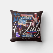 7月の幸せな4th独立の日パーティー クッション (正面)