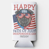 7月の幸せな4th独立の日パーティー スリム缶クーラー (正面)