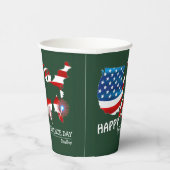 7月の幸せな4th独立の日パーティー 紙コップ (右)