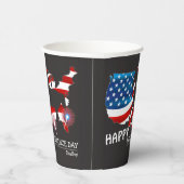 7月の幸せな4th独立の日パーティー 紙コップ (右)
