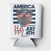 7月の幸せな4th独立の日パーティー 缶クーラー (正面)