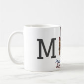 7月の幸せな4th独立記念日アメリカパーティー コーヒーマグカップ (左)