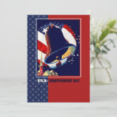 7月の幸せ4日ヴィンテージリバティーベルカード (スタンド正面)