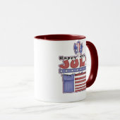 7月の幸せ4日 – マグカップ (正面右)