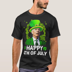 7月の幸せ4thジョーバイデン氏St patricks dayレペック Tシャツ
