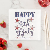 7月の幸せ4th星とストライプタイポグラフィ (インサイチュ)