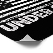 7月の愛国心Chの第4日の神の旗の下の一つの国 ポスター (角)