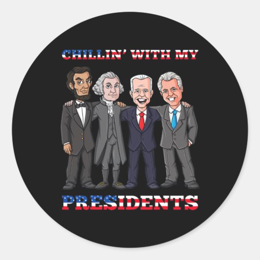 7月の愛国心Uの4番目の私の大統領とチリ ラウンドシール (正面)