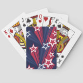 7月の愛国的な4thスターズレッドホワイトとブルー トランプ (裏面)