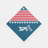 7月の愛国的な4th紙ナプキン スタンダードランチョンナプキン (角)