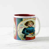 7月の愛国的な4th飲料マグカップ ツートーンマグカップ (正面右)