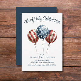 7月の愛国的パーティー4日 セーブザデート