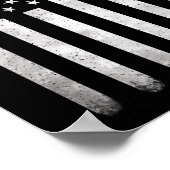 7月の愛国的7月4日米国国旗 ポスター (角)