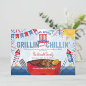 7月の愛国花火4thバックヤードBBQパーティー 招待状 (スタンド正面)