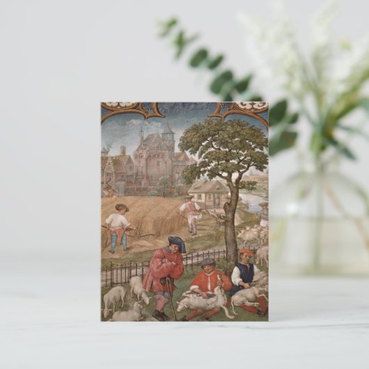 7月の月 ポストカード (スタンド正面)