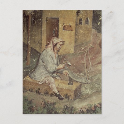 7月の月 ポストカード (正面)