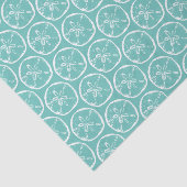 7月の熱帯クリスマスサンドドルビーチシェル 薄葉紙 (詳細)