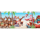 7月の熱帯サマービーブクリスマスパーティー マグカップ