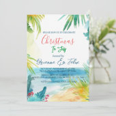 7月の熱帯Iクリスマス 招待状 (スタンド正面)
