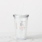 7月の独立最後の夜4バチェロレッテ アクリルタンブラー (裏面)