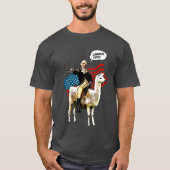 7月の独立記念日おもしろいなLlアメリカのギフトの第4 Tシャツ (正面)